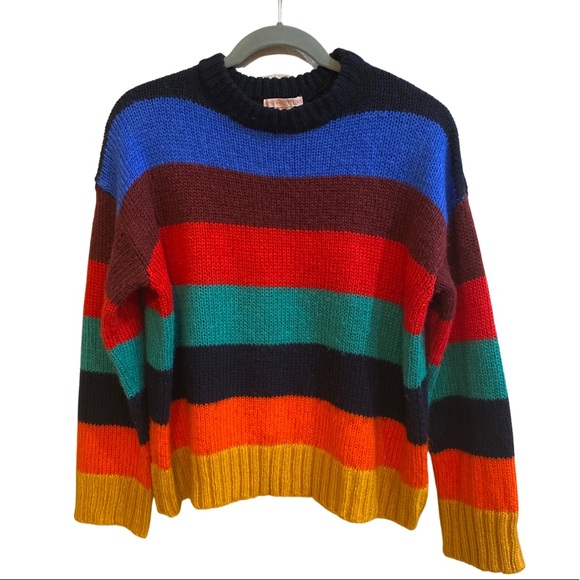 Urban Outfitters Sweaters - ❌SOLD ❌Urban Outfitters Rainbow Sweater - small